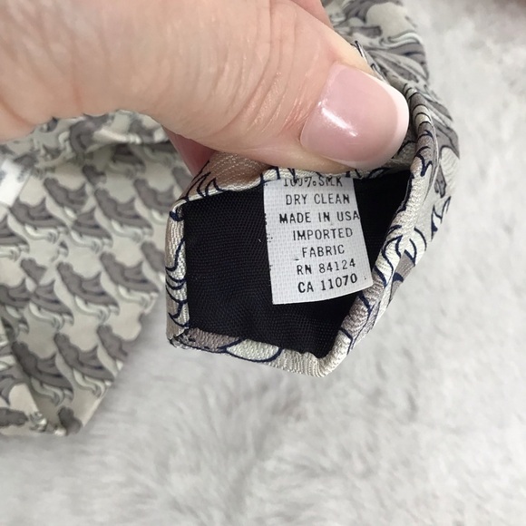 Denver Broncos NFL Vintage Silk Tonal Horse Logo Tie by Ralph Marlin & Co. 1911 - Picture 4 of 4